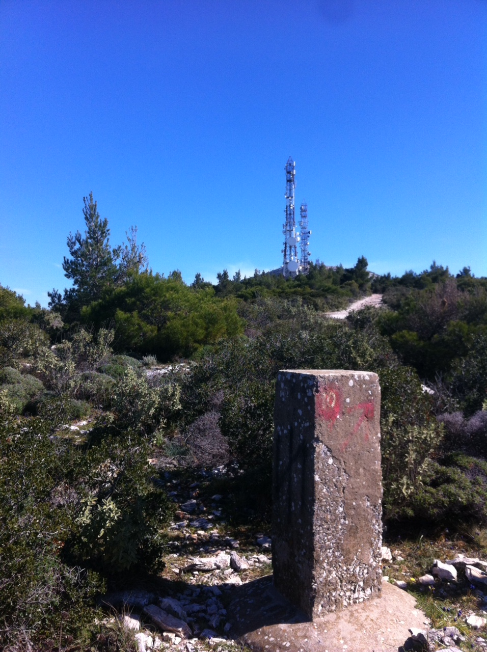 Marker For Hight next to antenas